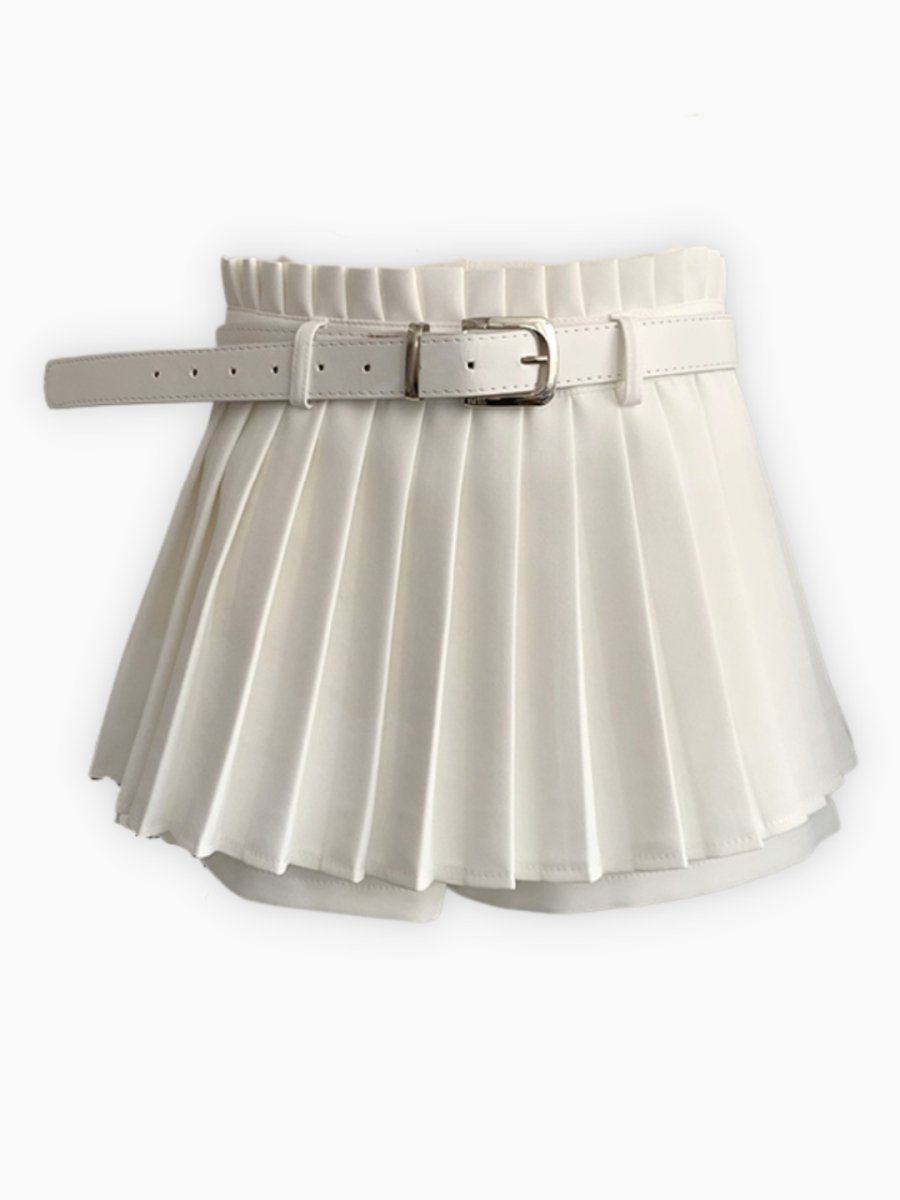 Belted shorts CH276 - Chamule Belted shorts CH276 - Chamule