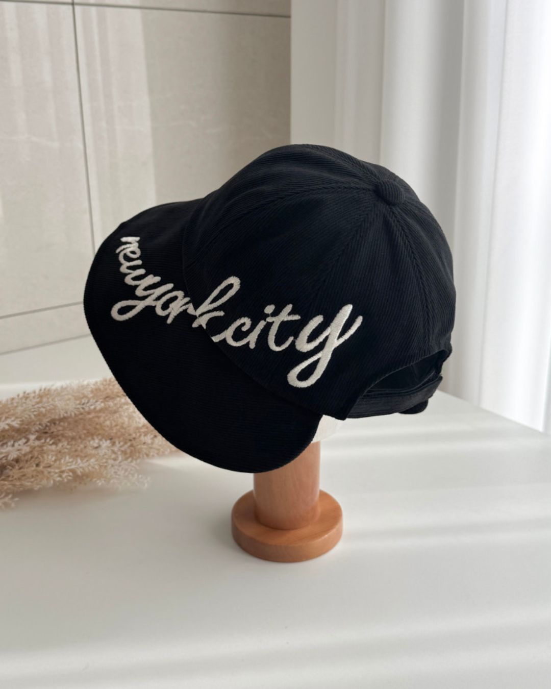 ロゴ刺繍ワイドブリムハット　CH1252