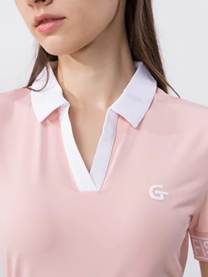 ゴルフレディースゴルフウェアTシャツ CH446