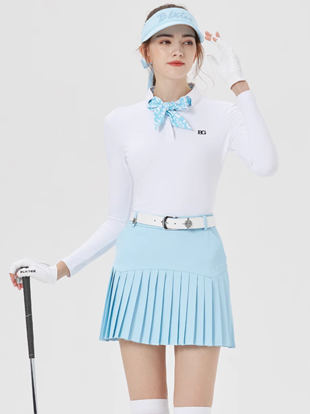 Pakaian Golf Wanita Setelan Korea CH438