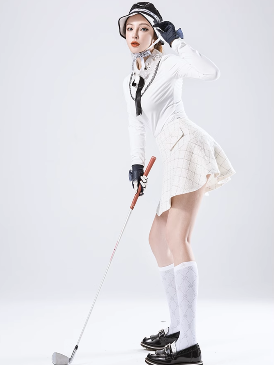 白色高尔夫少女套装 CH568