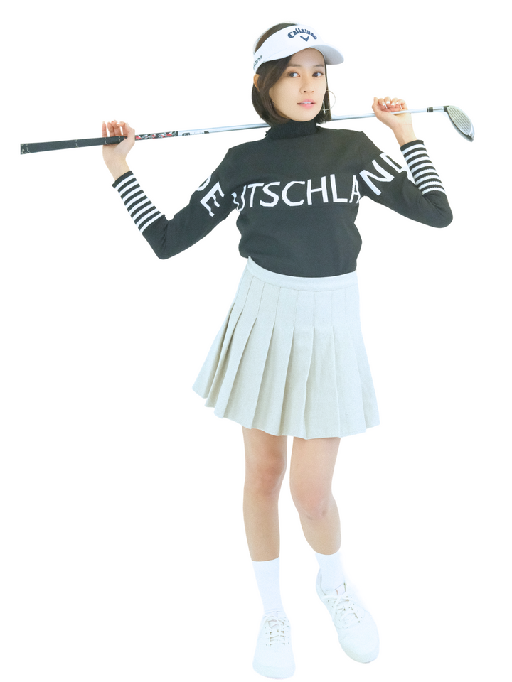 プリーツゴルフスカート CH404