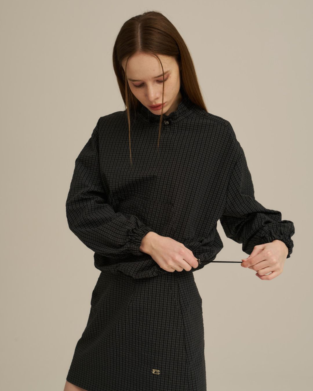 Check Golf High Neck (Top and Bottom Sold Separately) CH871