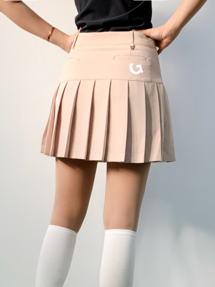 Gradient Golf Pleated Skirt CH625 
