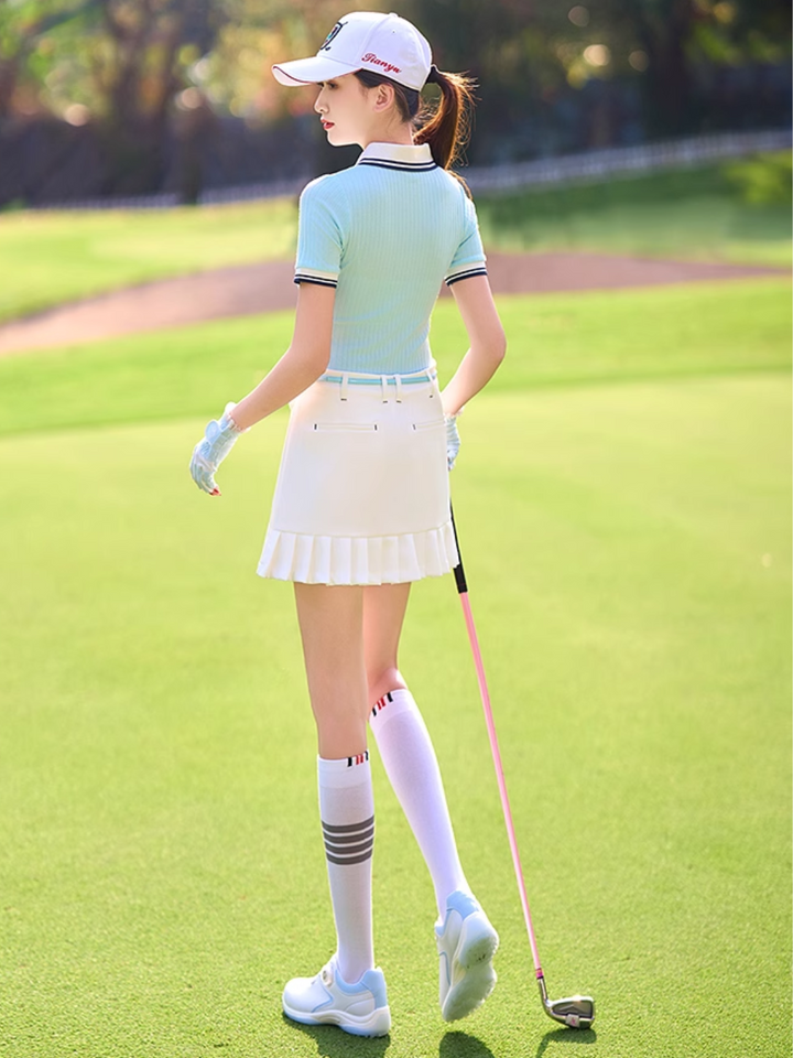 Slim fit golf polo shirt CH627 