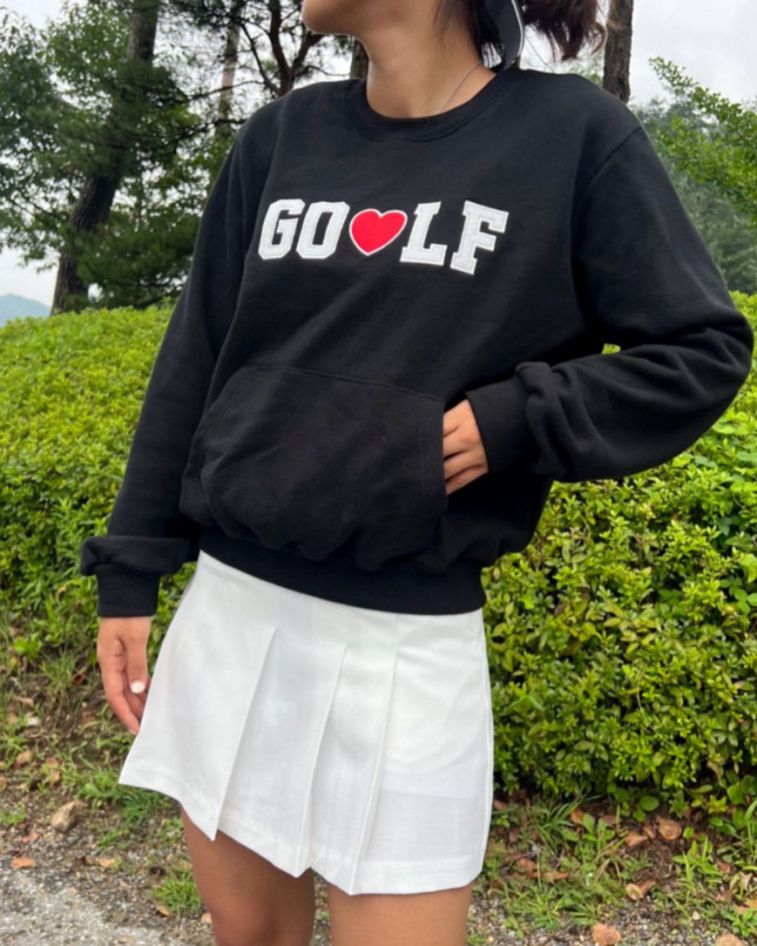 ハートゴルフスウェットトップス　CH870