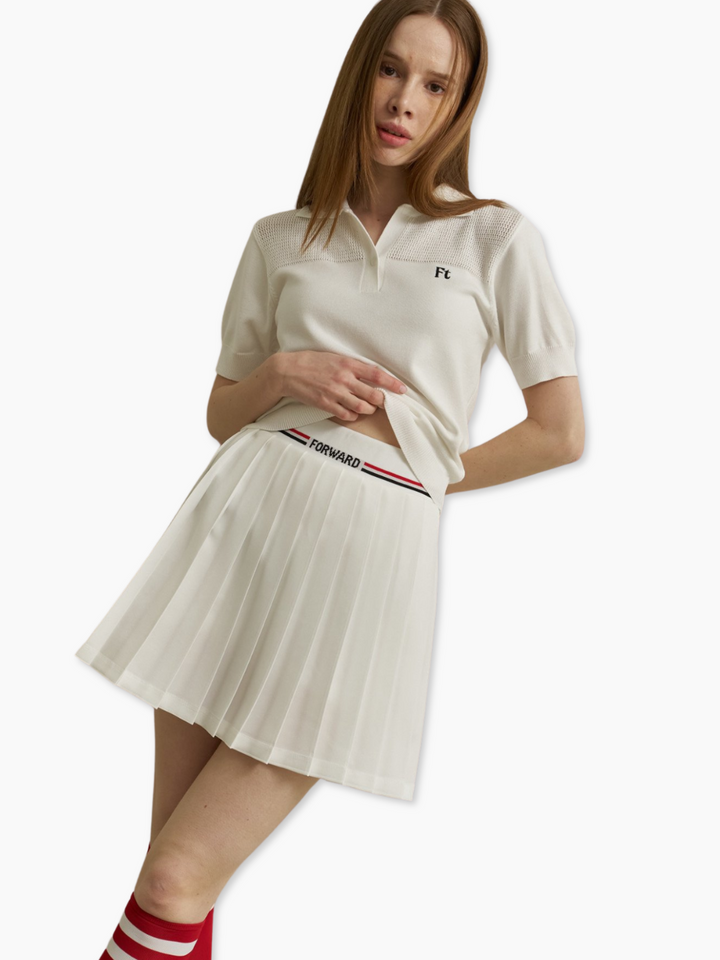 Short sleeve zip polo shirt CH 710