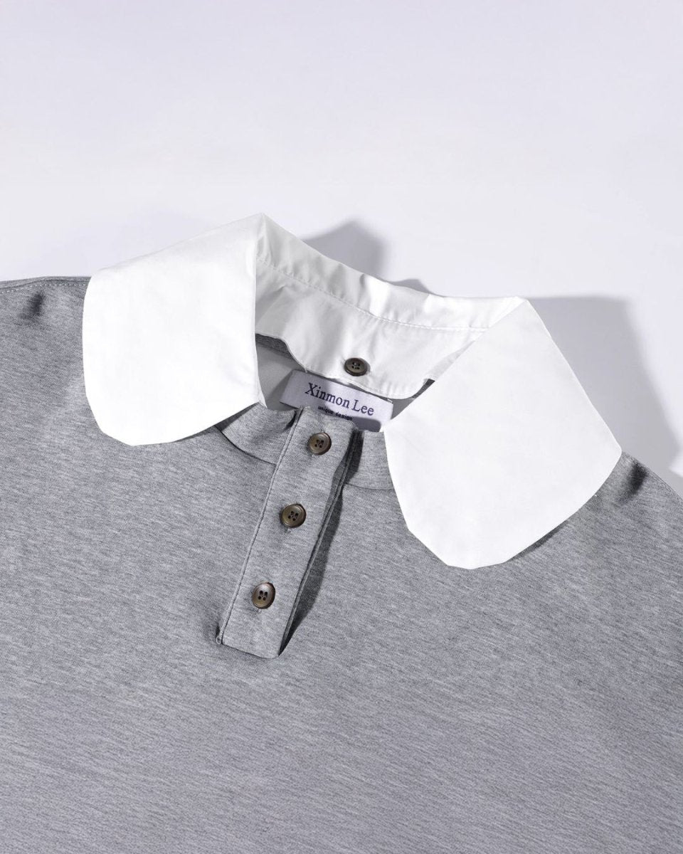 カラーポイントスウェットゴルフセットアップ 【上下2点セット】 CH842 - Chamule