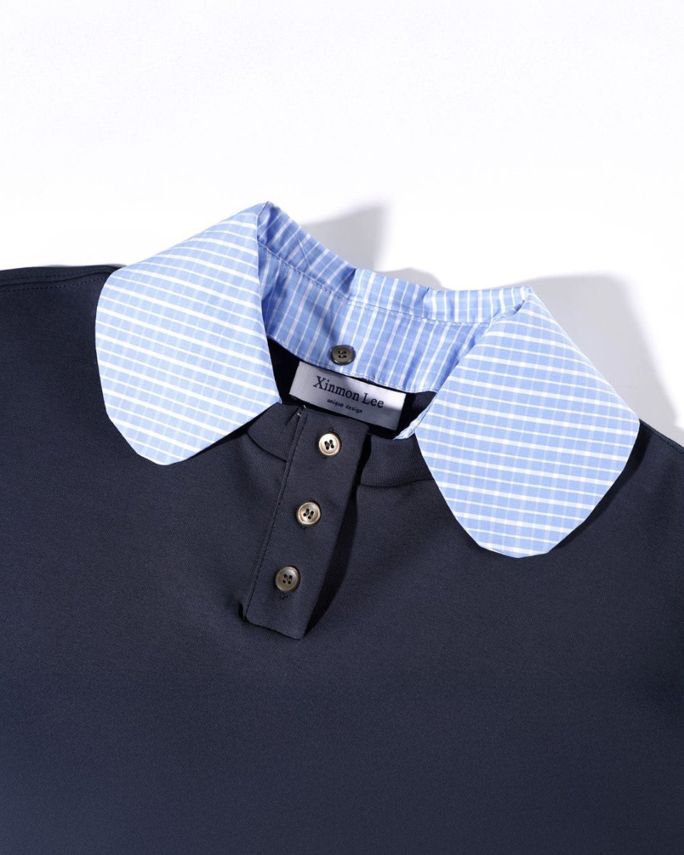 カラーポイントスウェットゴルフセットアップ 【上下2点セット】 CH842 - Chamule