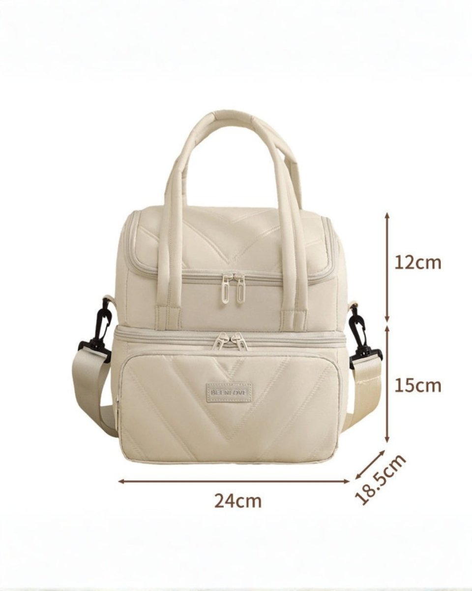 2段式スクエア保温・保冷バッグ　CH996 - Chamule