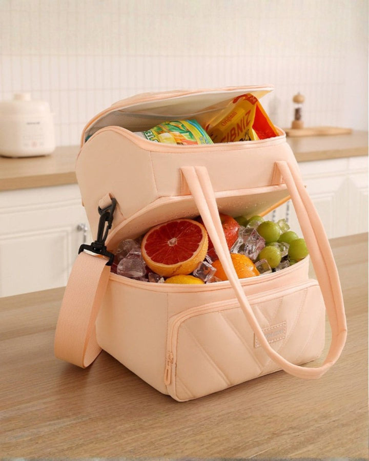 2段式スクエア保温・保冷バッグ　CH996 - Chamule