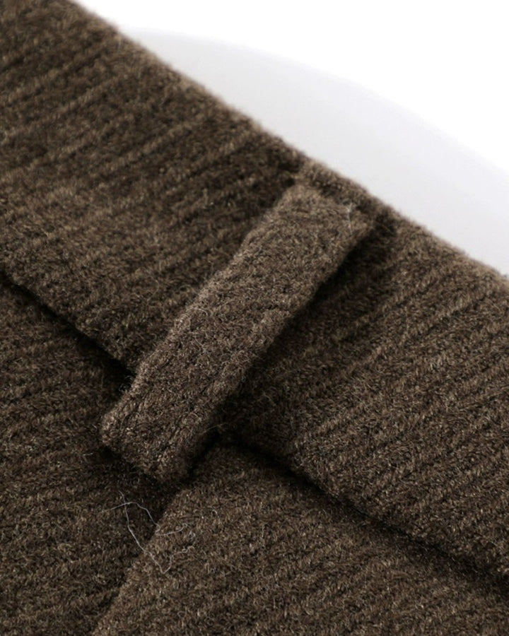 ウール調 プリーツスカート レディース｜秋冬 フレアミニスカート 上品シルエット 3色展開 ゴルフ・通勤・デイリーにおすすめ CH827 - Chamule