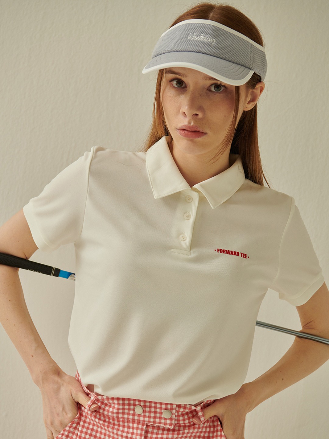 Mini col polo à logo T-shirt à manches courtes CH337