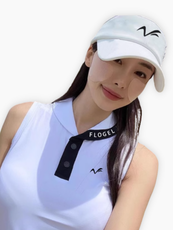 Maglietta senza maniche da donna Korean Golf CH345