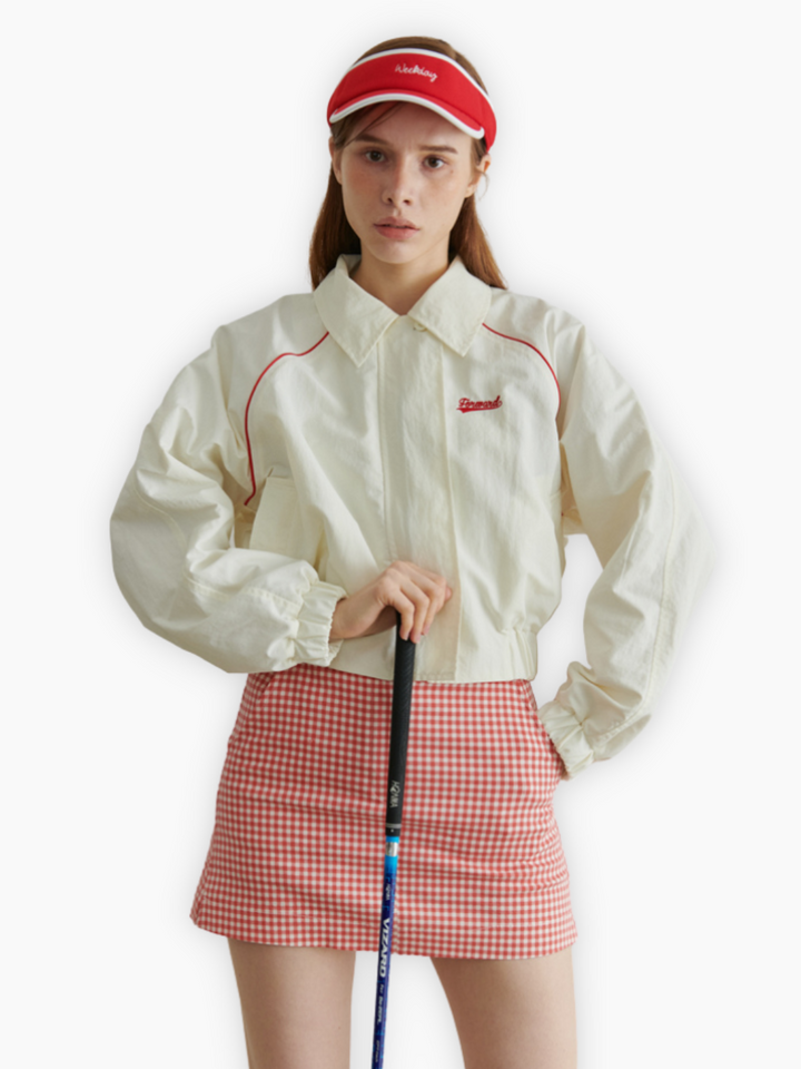 镶边高尔夫球套衫 CH429。