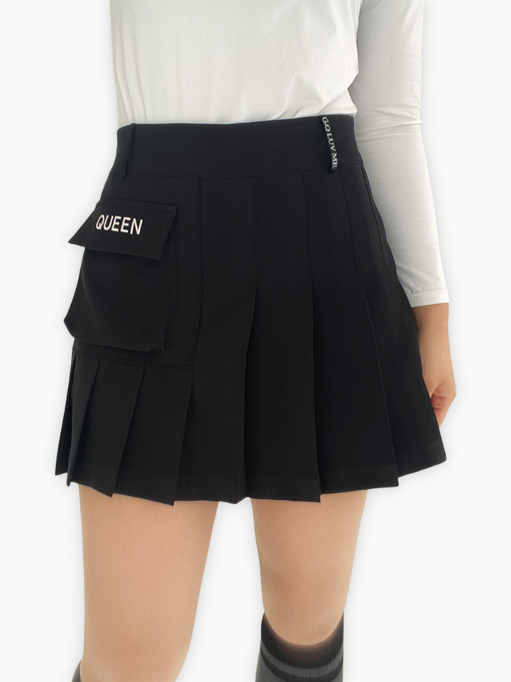 Pocket Golf Pleated Skirt Pants CH626 
