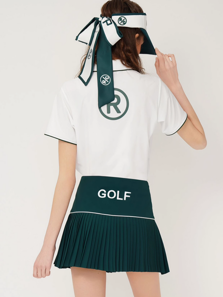 Narrow pleated golf skirt CH705 