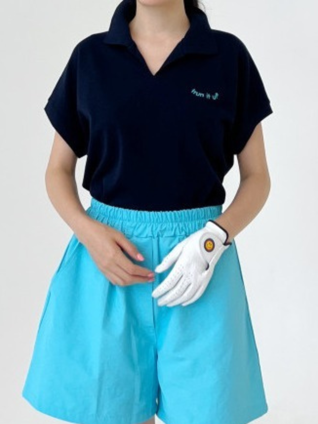 Maglietta colorata Korean Golf Tee-Up CH382