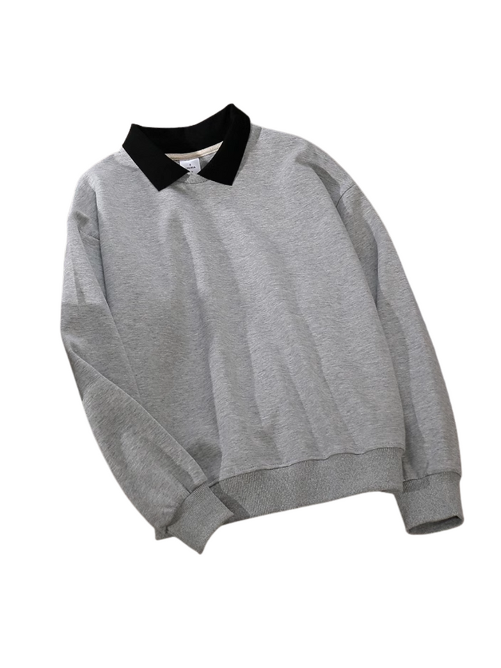 Collared sweatshirt CH488
