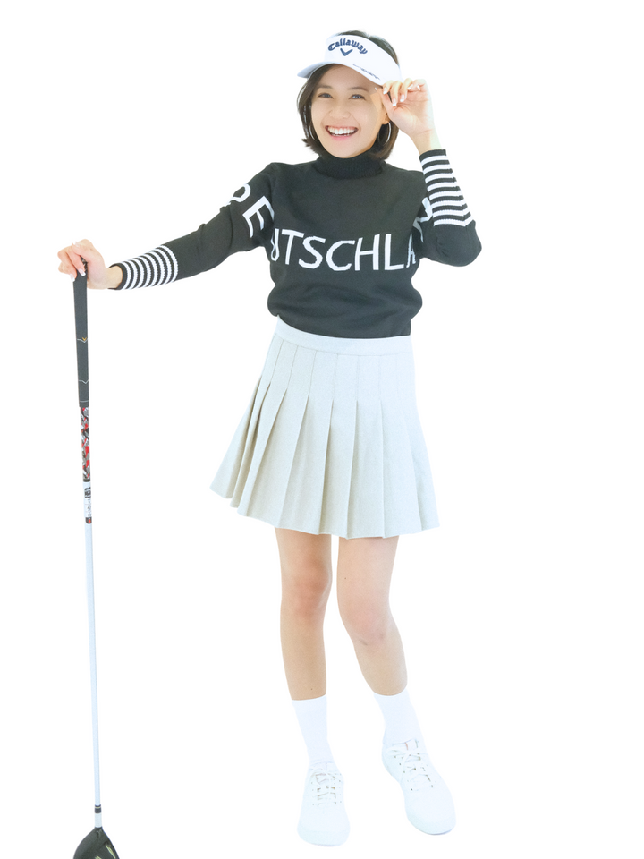 Pleated golf skirt CH404