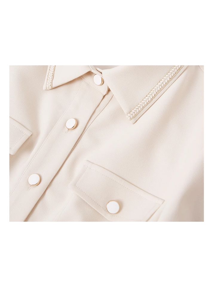 Jaket Renda Putih Golf CH615