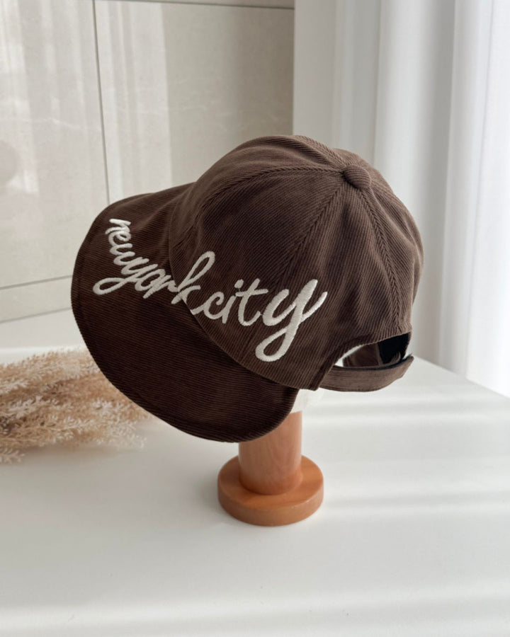 ロゴ刺繍ワイドブリムハット　CH1252