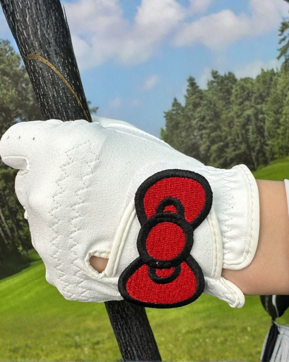 リボンアクセント ゴルフグローブ　CH1001 - Chamule