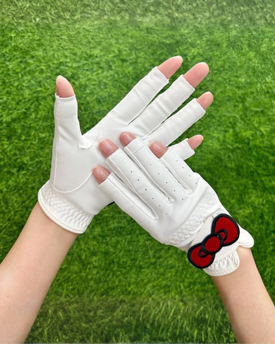 リボンアクセント ゴルフグローブ　CH1001 - Chamule