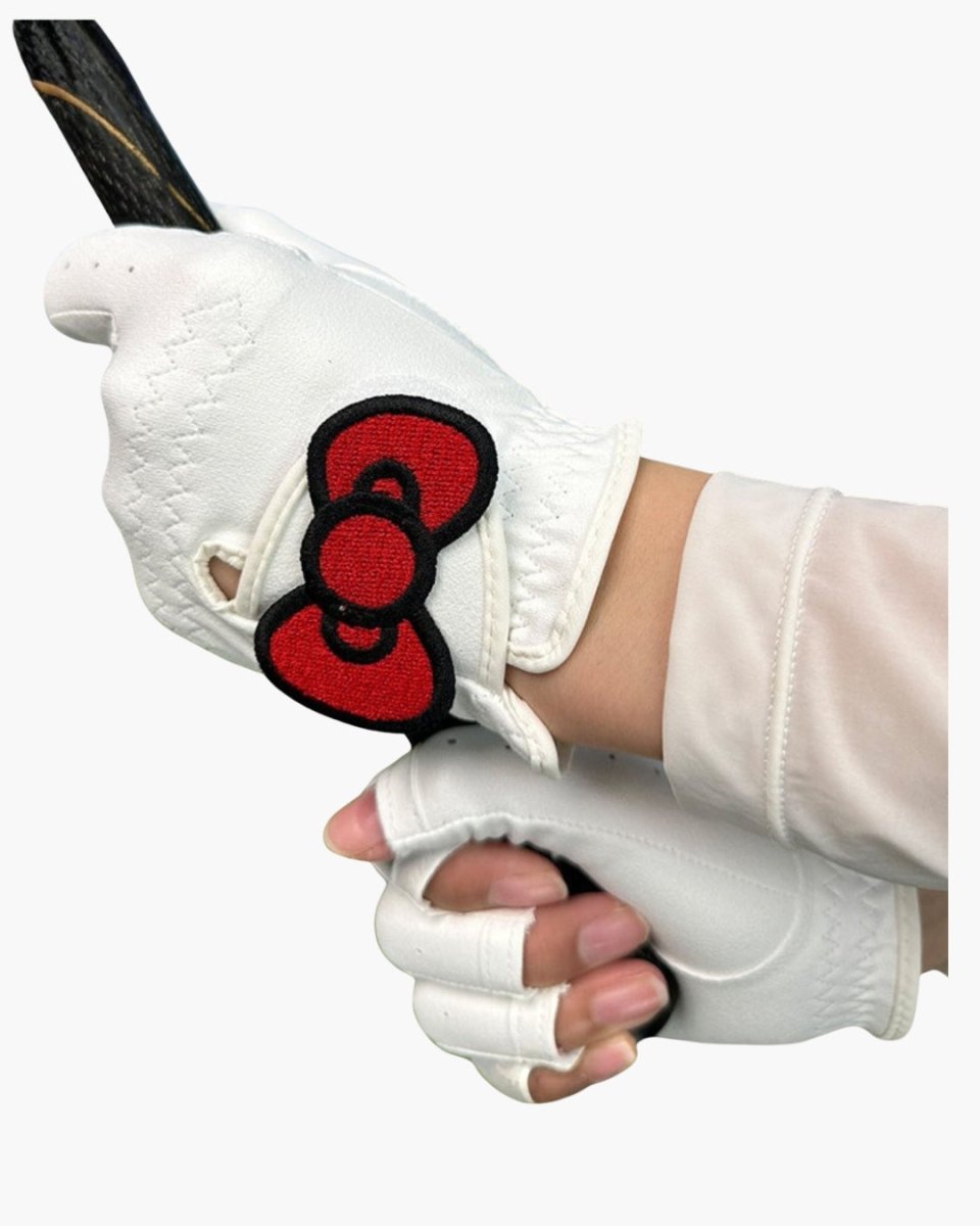 リボンアクセント ゴルフグローブ　CH1001 - Chamule