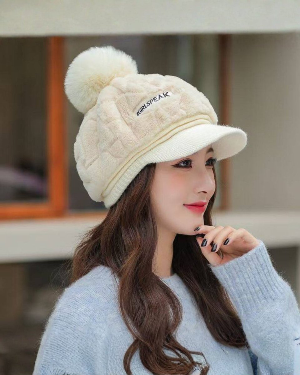 ポンポンボアキャップ　CH1003 - Chamule