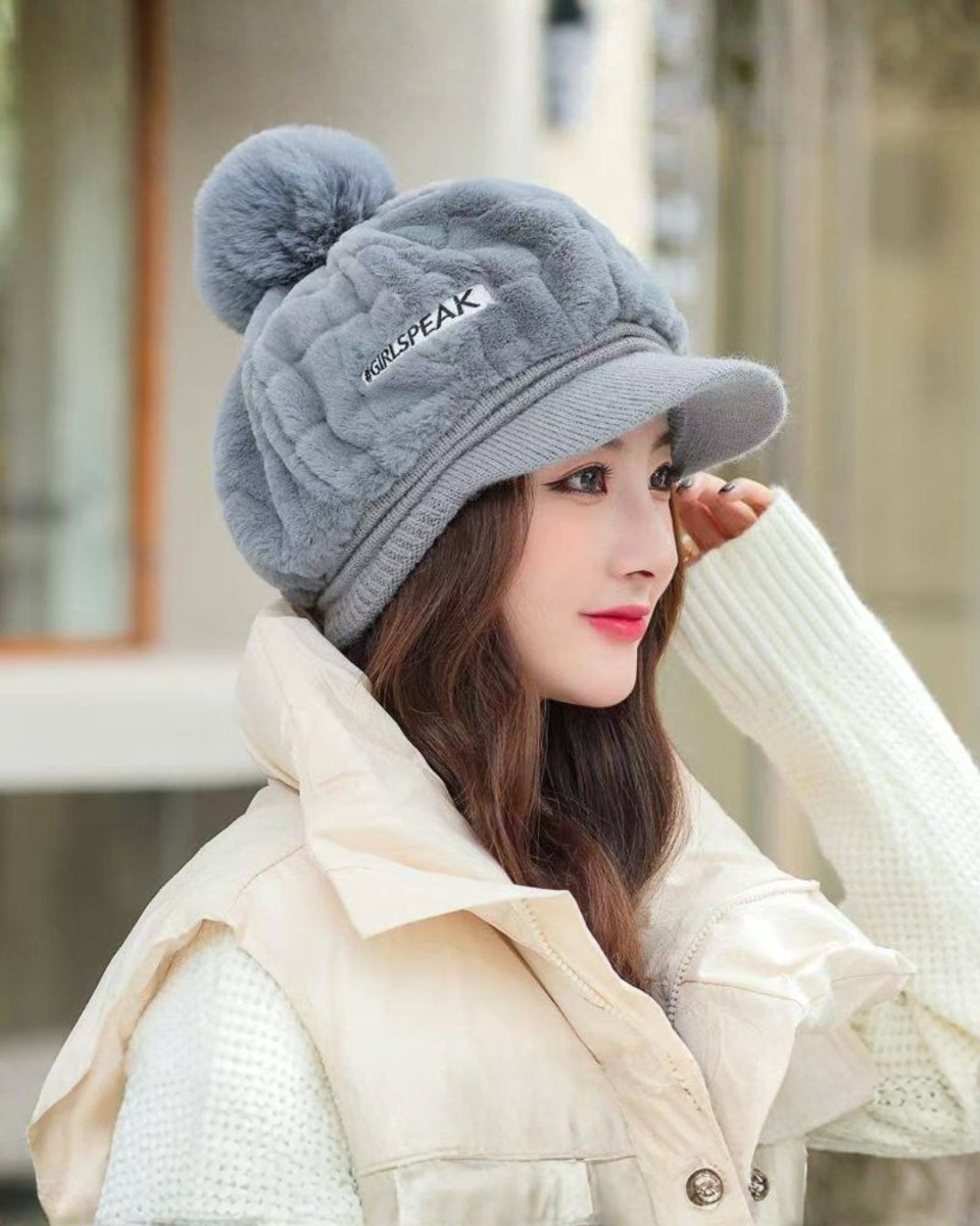 ポンポンボアキャップ　CH1003 - Chamule