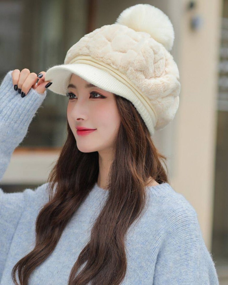 ポンポンボアキャップ　CH1003 - Chamule