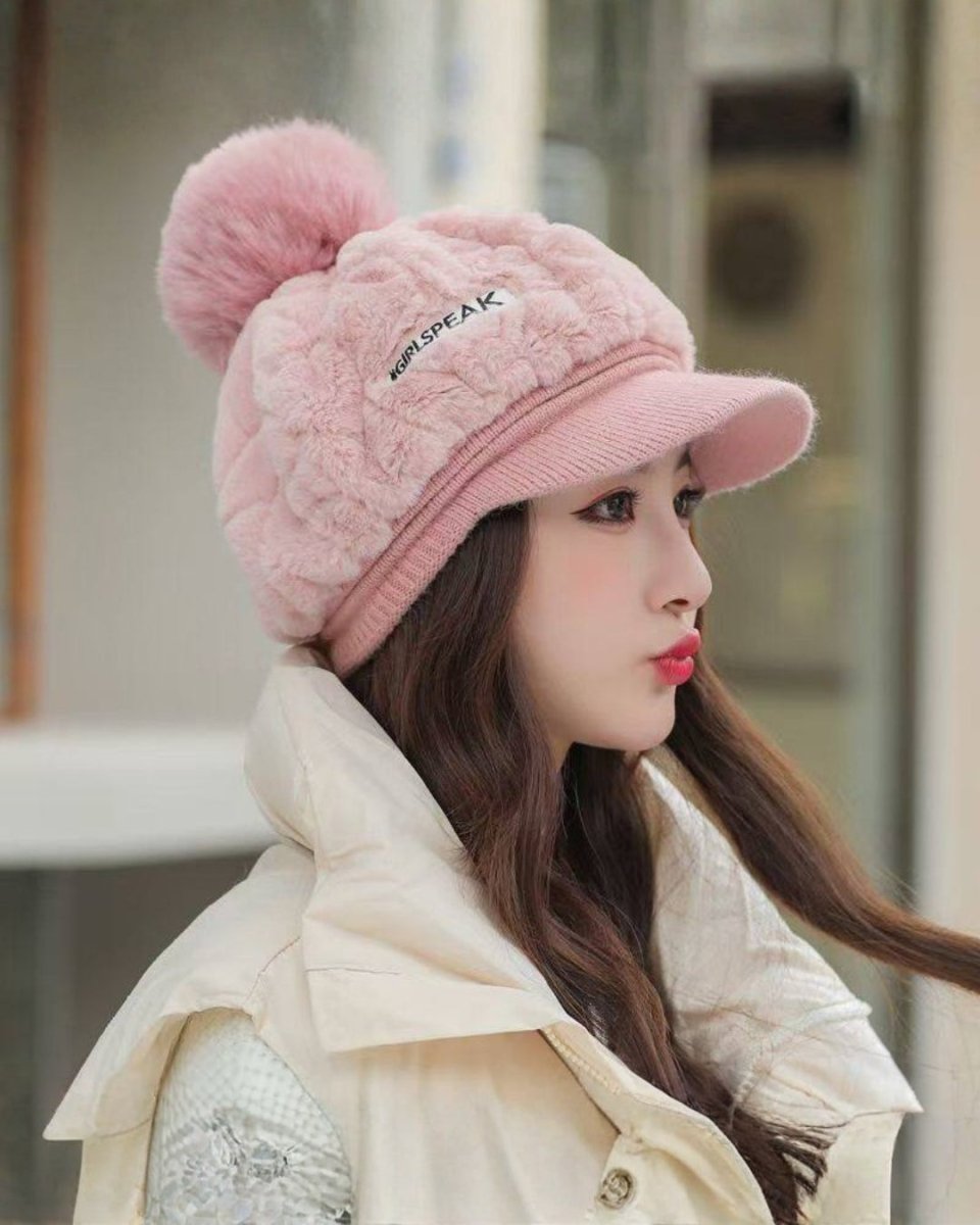 ポンポンボアキャップ　CH1003 - Chamule