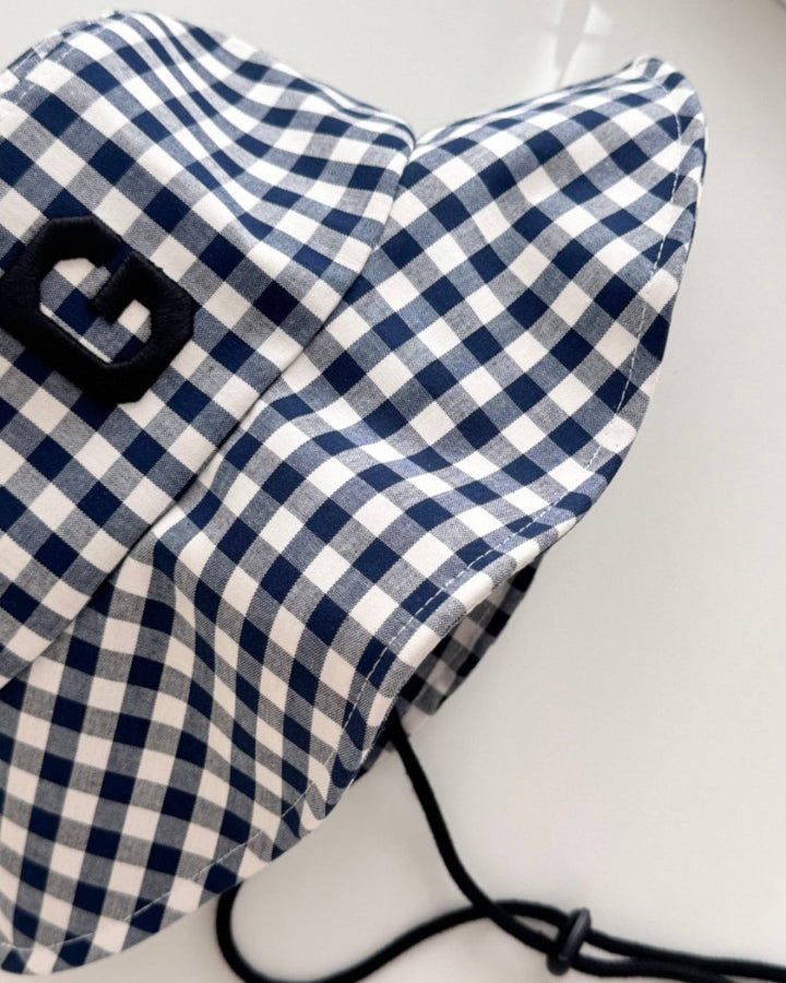 ギンガムロゴ バケットハット（あご紐付き）　CH1006 - Chamule