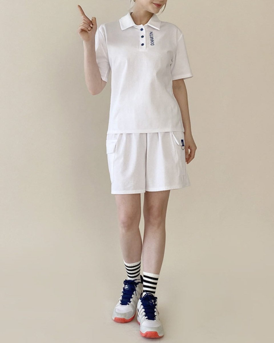 クリーンロゴ 半袖ゴルフポロシャツ　CH1011 - Chamule