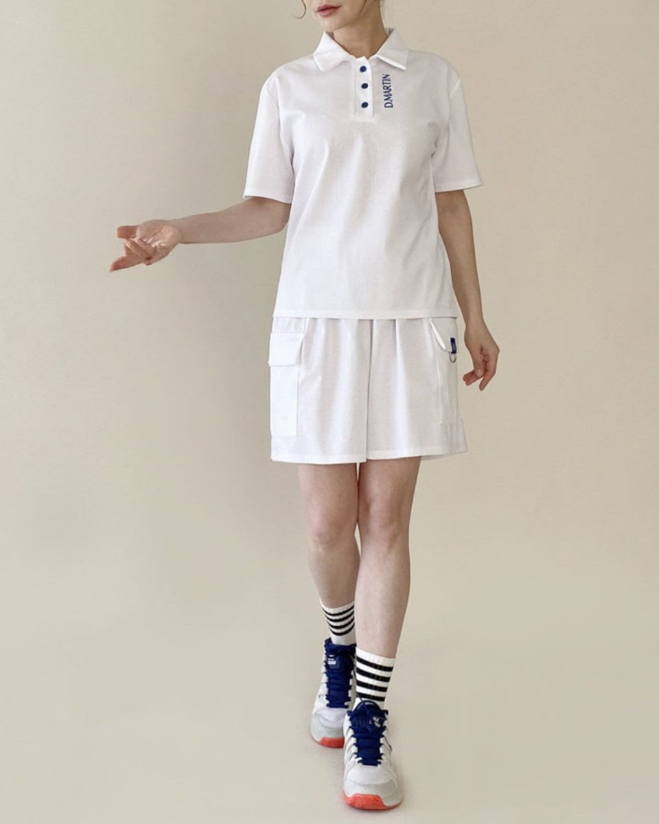 クリーンロゴ 半袖ゴルフポロシャツ　CH1011 - Chamule