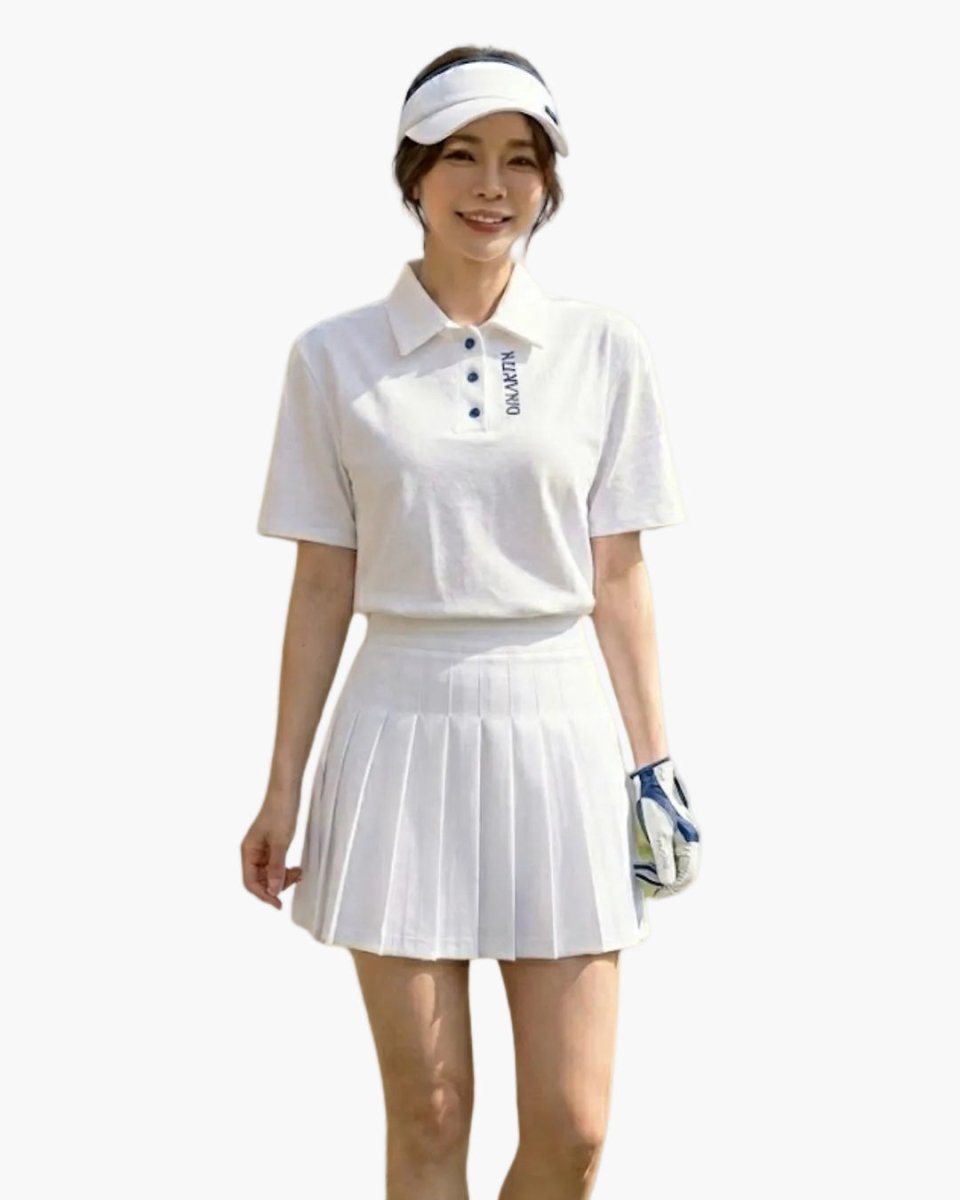 クリーンロゴ 半袖ゴルフポロシャツ　CH1011 - Chamule