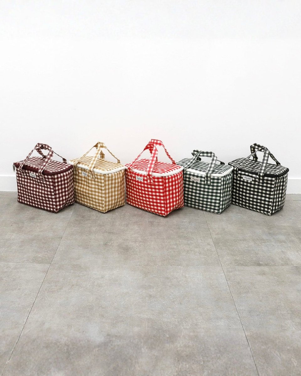 ギンガムチェック 保冷ランチバッグ　CH1012 - Chamule