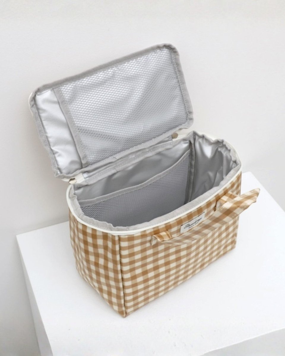 ギンガムチェック 保冷ランチバッグ　CH1012 - Chamule