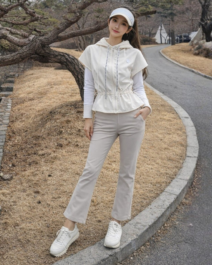 美シルエットフレアゴルフジャンパー　CH1013 - Chamule