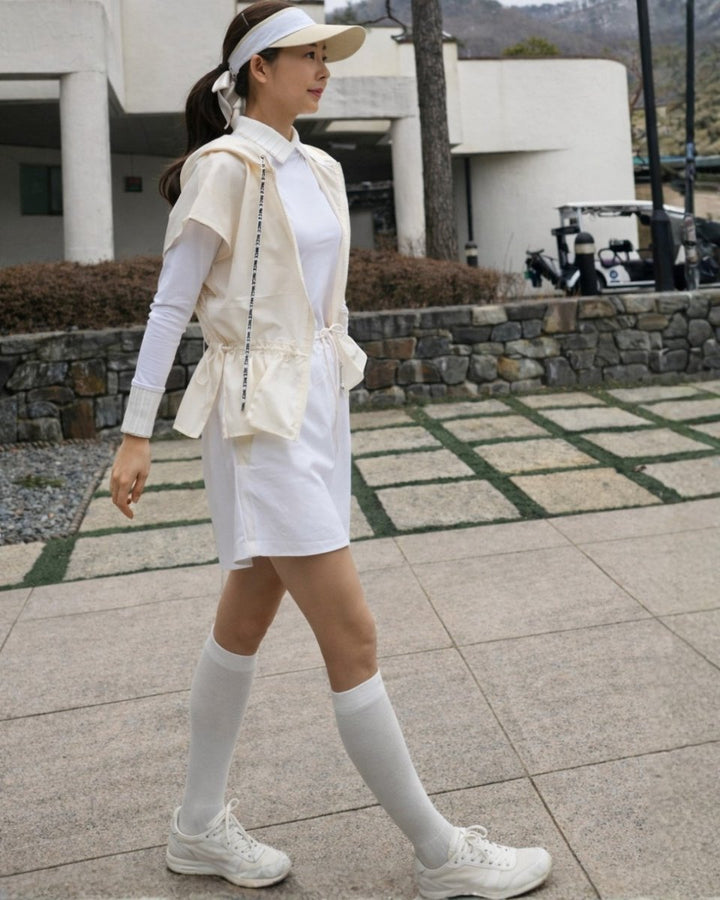 美シルエットフレアゴルフジャンパー　CH1013 - Chamule