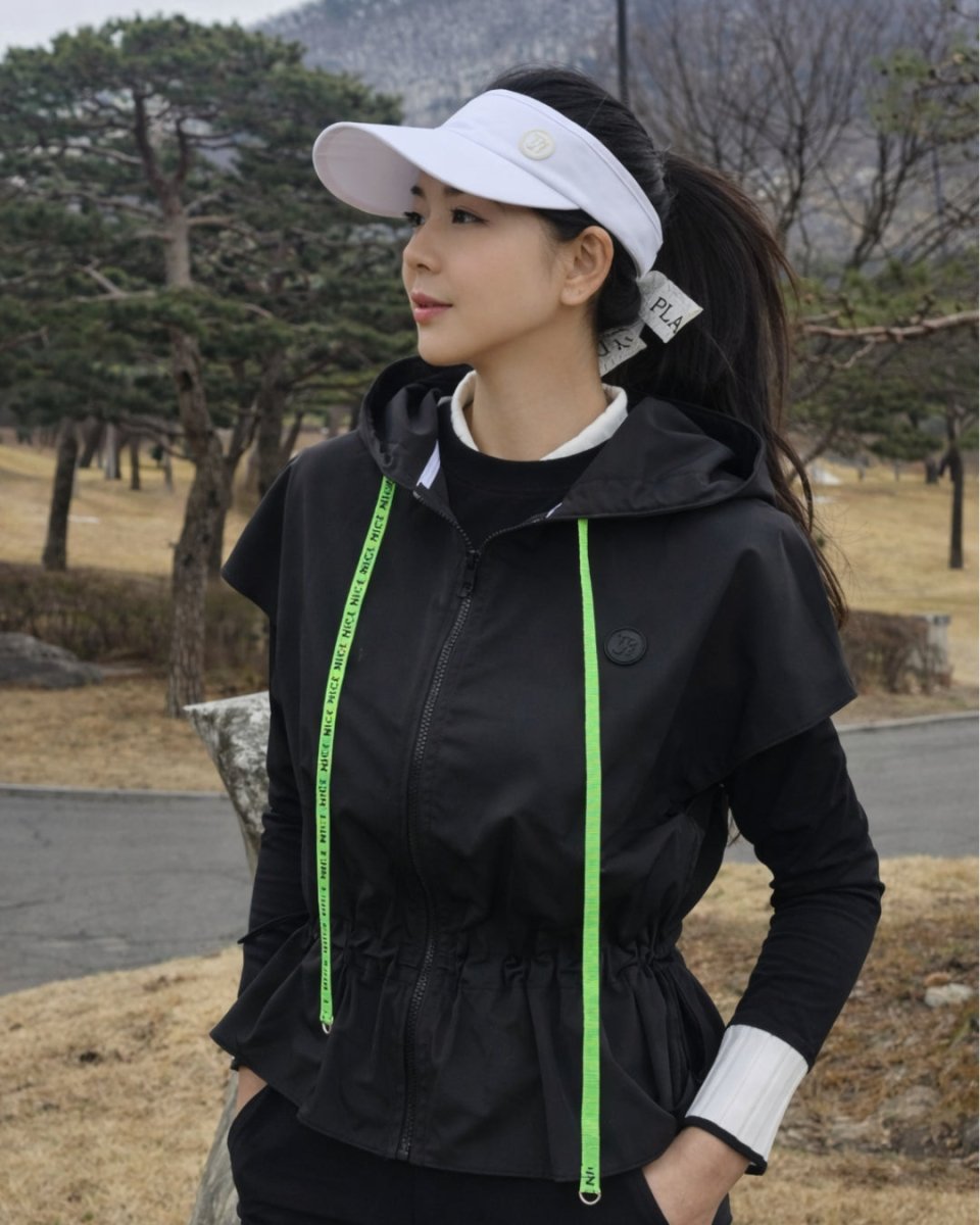 美シルエットフレアゴルフジャンパー　CH1013 - Chamule