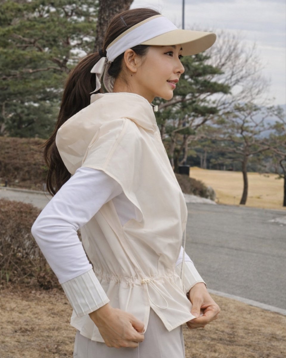 美シルエットフレアゴルフジャンパー　CH1013 - Chamule