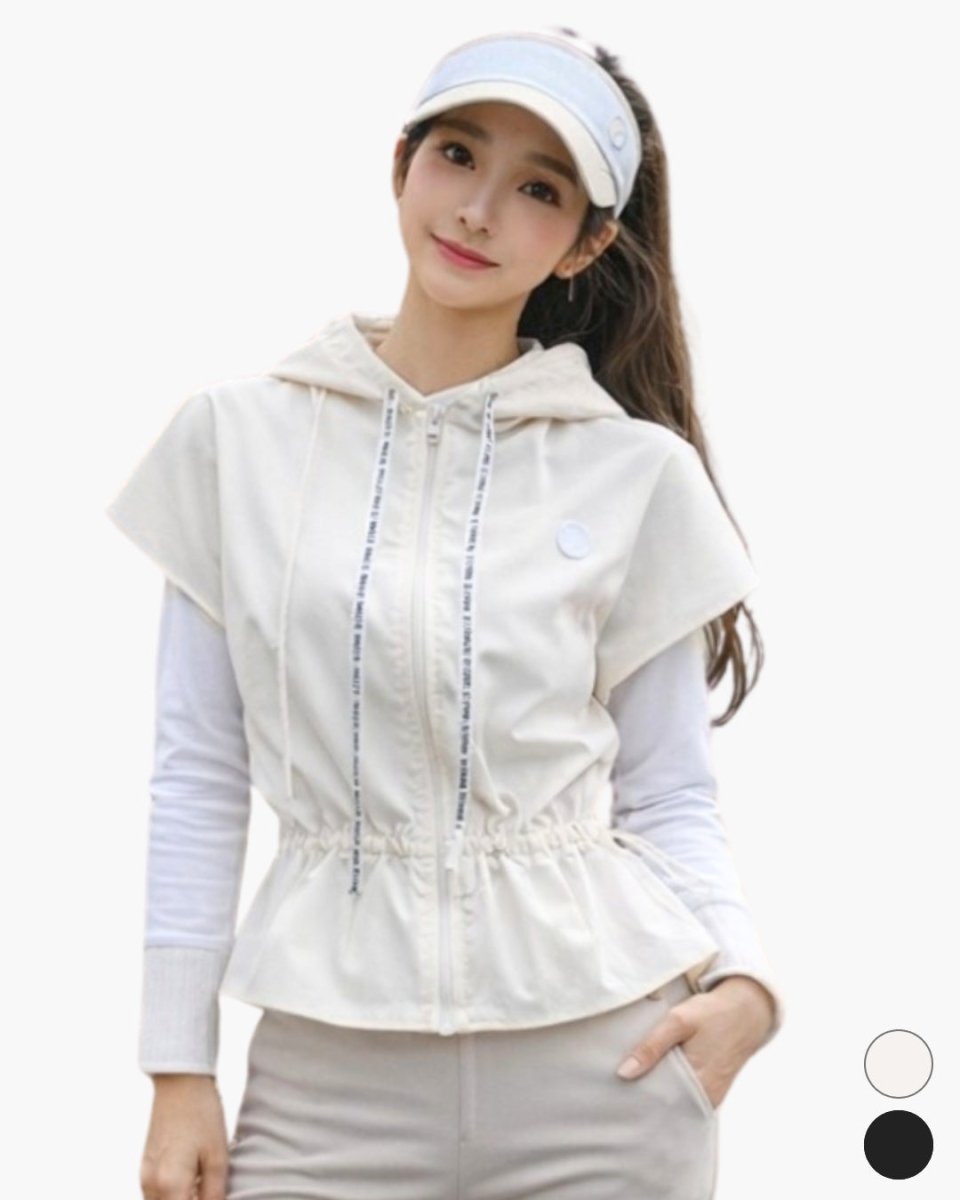 美シルエットフレアゴルフジャンパー　CH1013 - Chamule