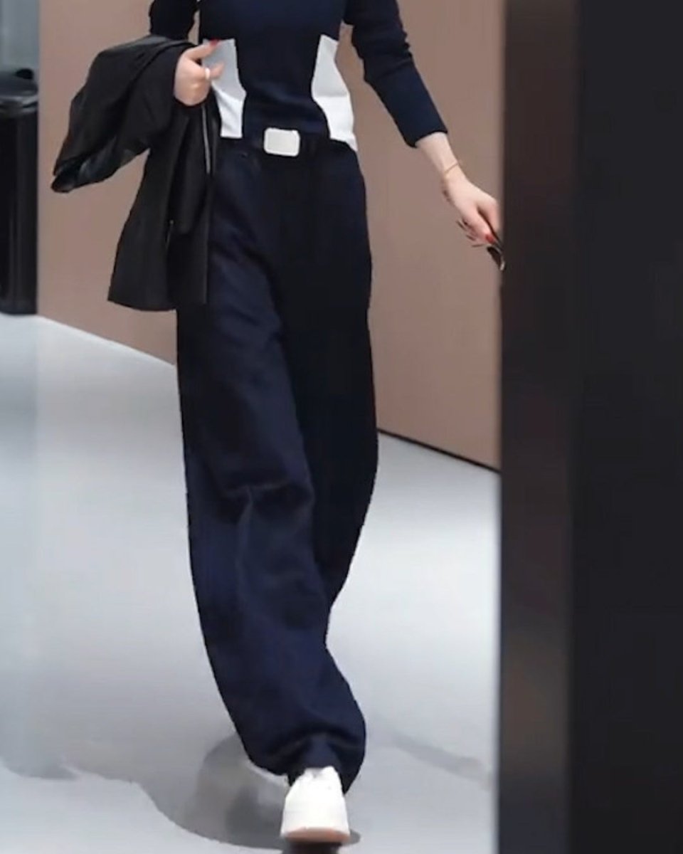 バイカラーデザイン セットアップ（トップス＆ワイドパンツ）CH1030 - Chamule