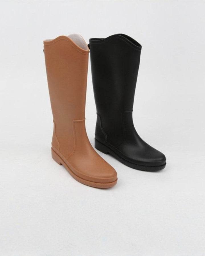 シンプルロングレインブーツ　CH1047 - Chamule