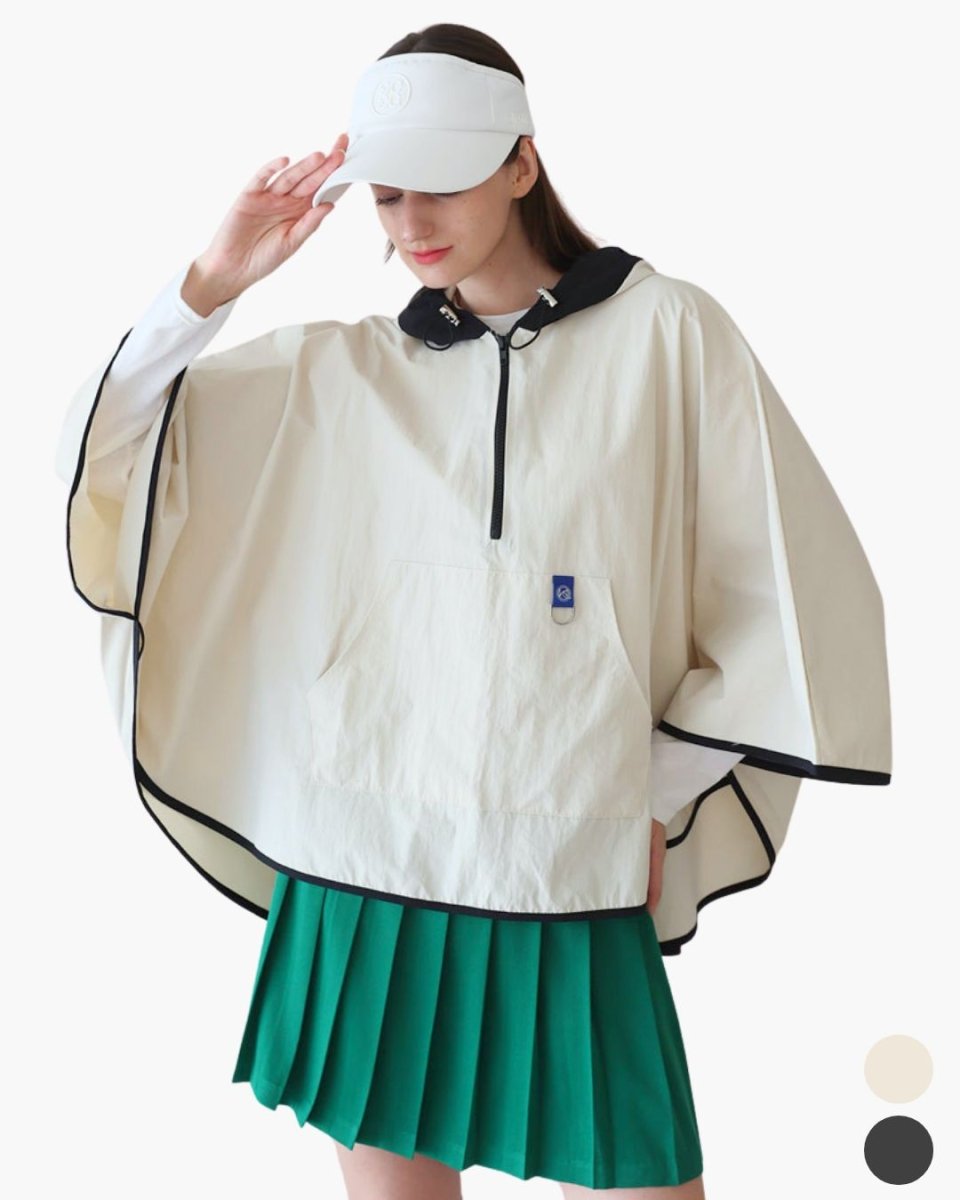 フード付き軽量レインウィンドブレーカー　CH1048 - Chamule