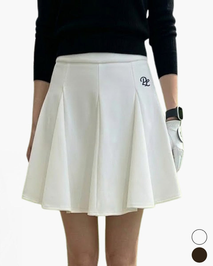 フレアプリーツミニスカート　CH1050 - Chamule