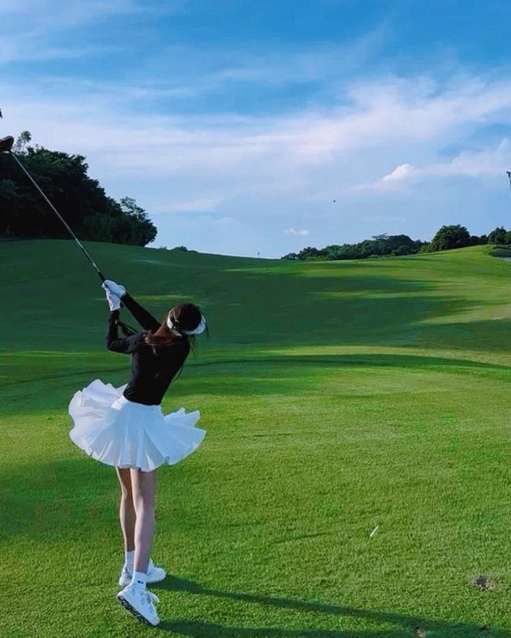 フレアプリーツミニスカート　CH1050 - Chamule