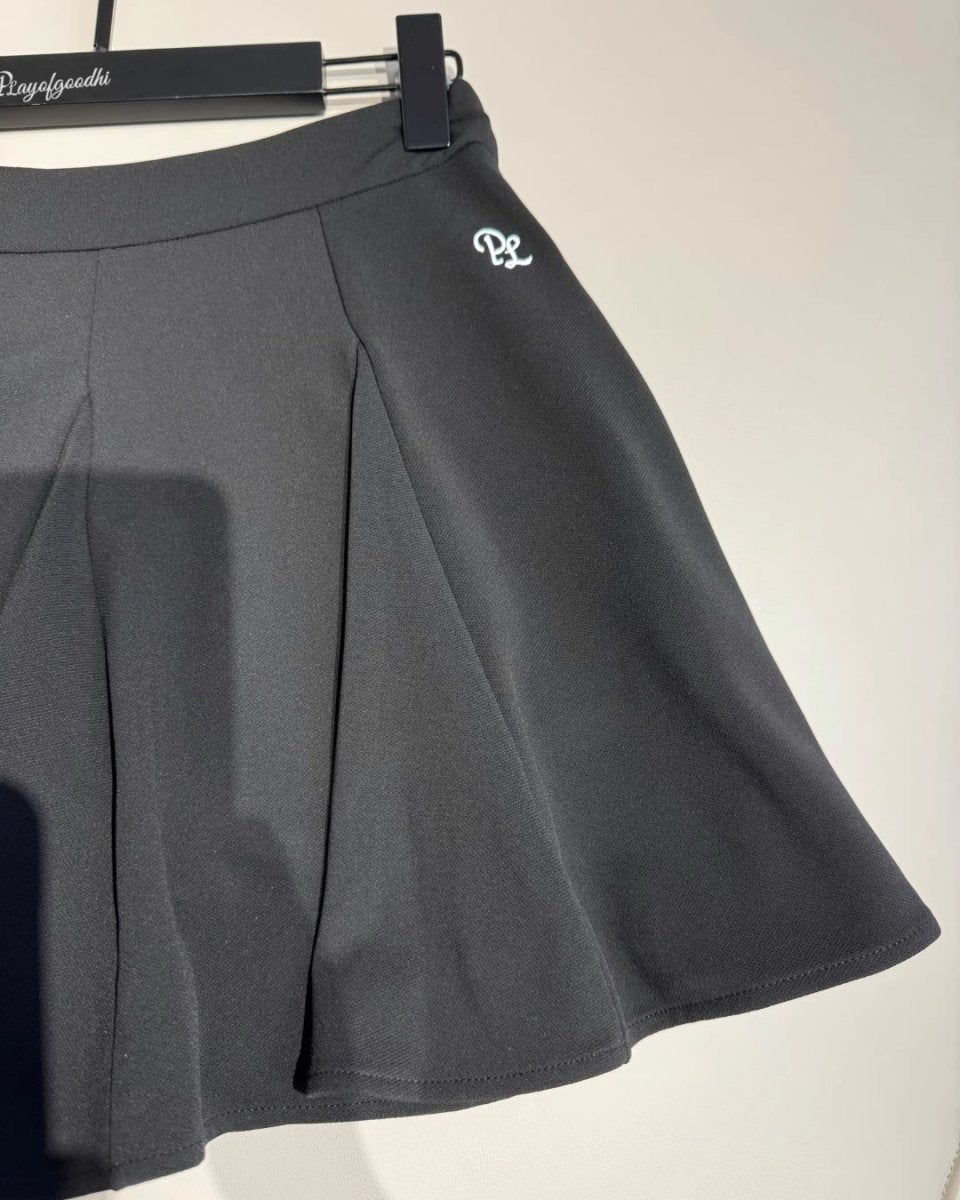 フレアプリーツミニスカート　CH1050 - Chamule